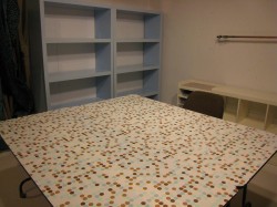 Jo's craft room after