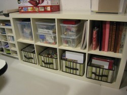Jo's craft room after