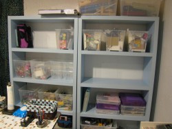 Jo's craft room after