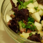 Yummy pear salad