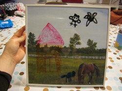 scrapbook frame art