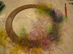 jelly bean wreath