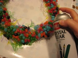 jelly bean wreath
