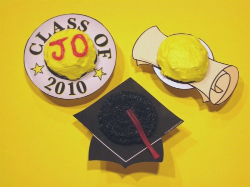 Cupcake Collars graduation cupcakes Cupcake Collars graduation cupcakes