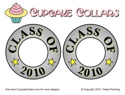 Cupcake Collar graduation cupcakes Class of 2010