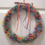 Jelly bean wreath