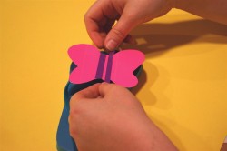 duct tape decorated flip flops
