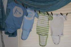 painted onesies for baby shower painted onesies for a baby shower
