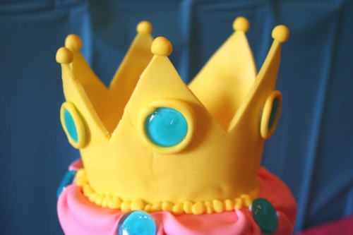 Princess Peach cake Princess Peach cake