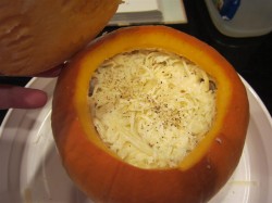 baked pumpkin cheese fondue baked pumpkin cheese fondue