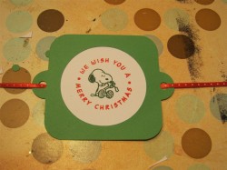 Charlie Brown Christmas garland
