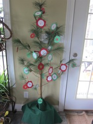 Charlie Brown Christmas garland