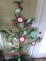 Charlie Brown Christmas garland
