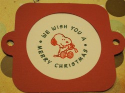 Charlie Brown Christmas garland