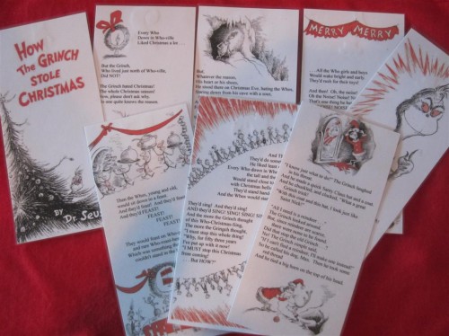 Grinch Advent calendar Grinch Advent calendar