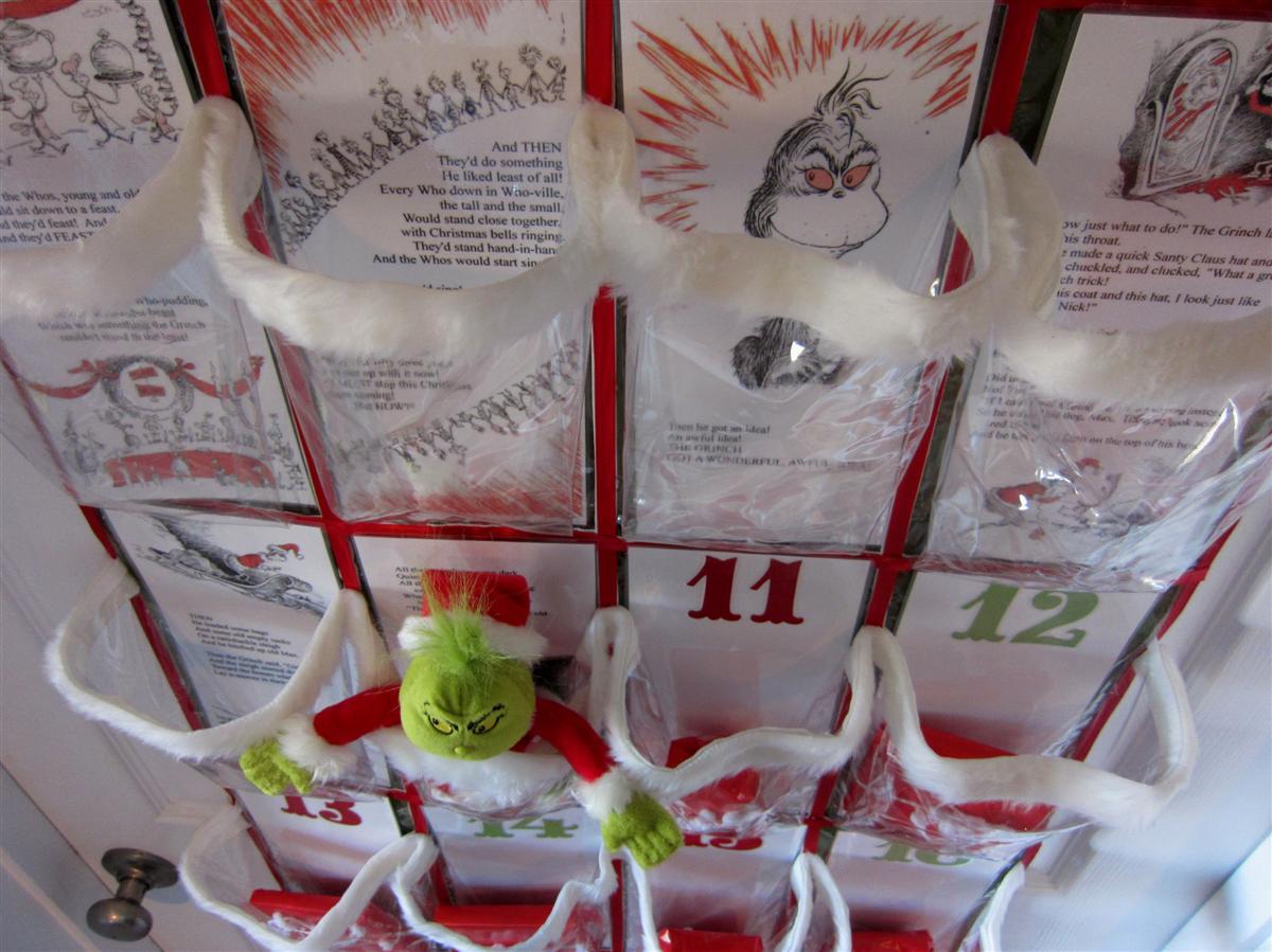 Grinch Advent Calendar Chica And Jo