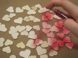 Valentine's Day jar of hearts Valentine's Day jar of hearts