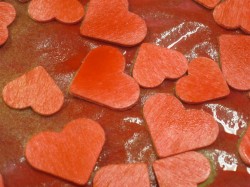 Valentine's Day jar of hearts Valentine's Day jar of hearts