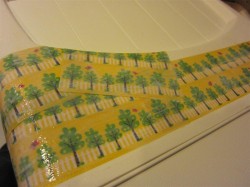 Mod Podge sewing machine case