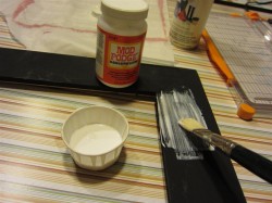 Mod Podge frame Mod Podge frame