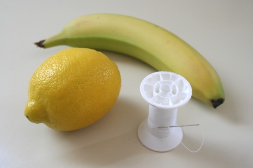 sliced banana trick