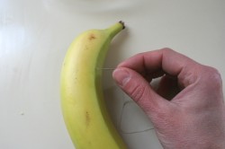 sliced banana trick