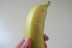 sliced banana trick
