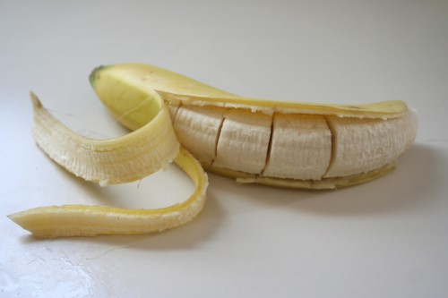 sliced banana trick