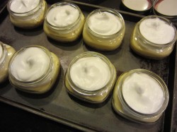 lemon meringue pie in a jar