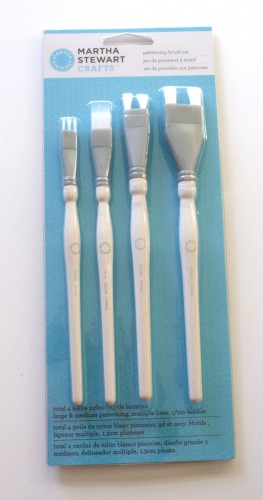 Martha Stewart patterning brush set