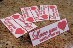 Valentine's Day heart candy Valentine's Day heart shaped candy
