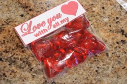 Valentine's Day heart candy Valentine's Day heart shaped candy