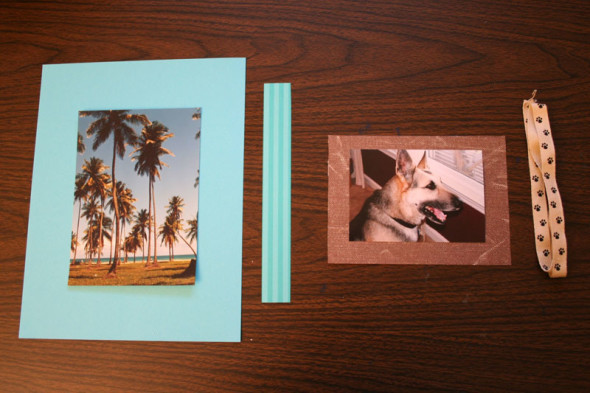 DIY photo corners