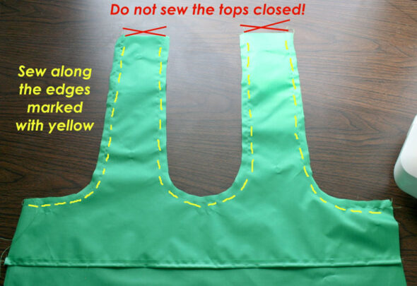 Make your own foldable reusable shopping bags