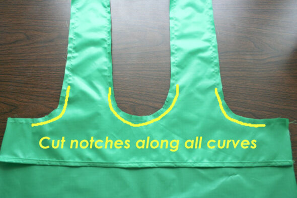 Make your own foldable reusable shopping bags