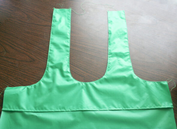 Make your own foldable reusable shopping bags