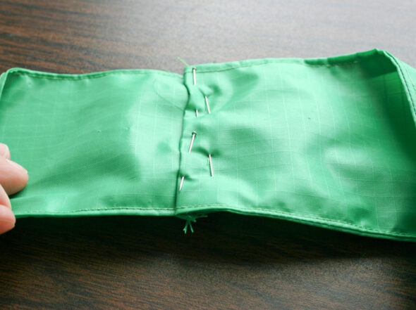 Make your own foldable reusable shopping bags