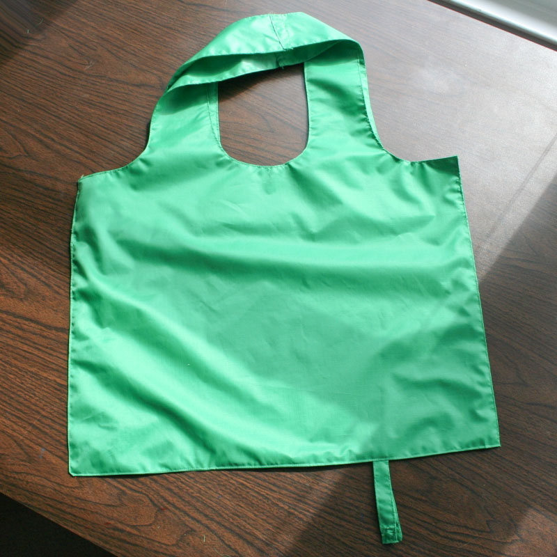 UPCYCLE~BEEF~GREEN CAMO~RECYCLE FEED BAG~GROCERY~MARKET TOTE 