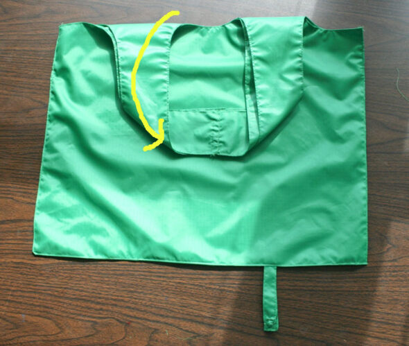 Make your own foldable reusable shopping bags