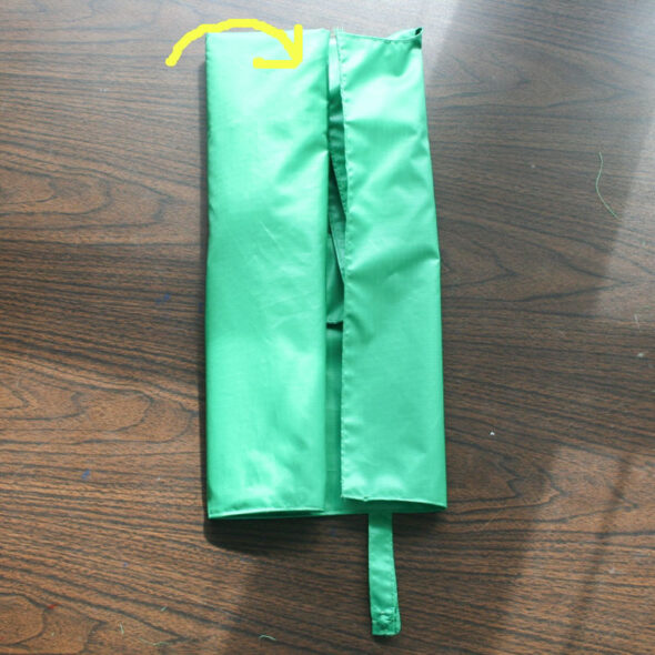 Make your own foldable reusable shopping bags