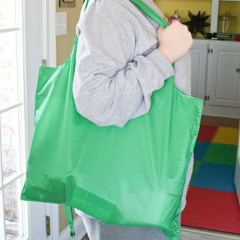 Make Your Own Foldable Reusable Shopping Bags