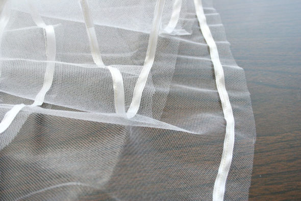 DIY how to make your own wedding veil