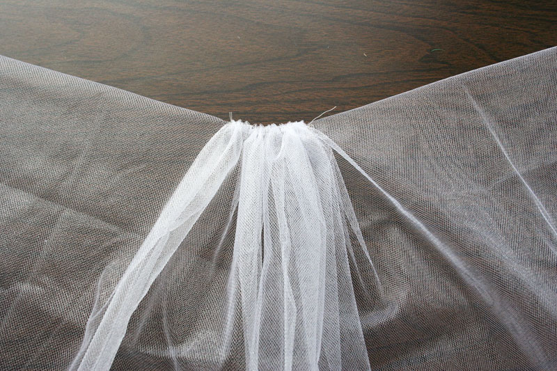 MAKING MY WEDDING VEIL  How To Make a Wedding Veil Easy Tutorial