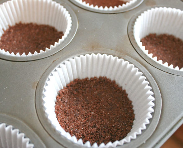 Copycat Thin Mints Girl Scout cookies cupcakes