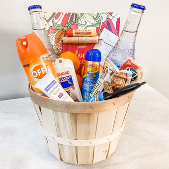Hotel Welcome Baskets for Out-of-town Guests