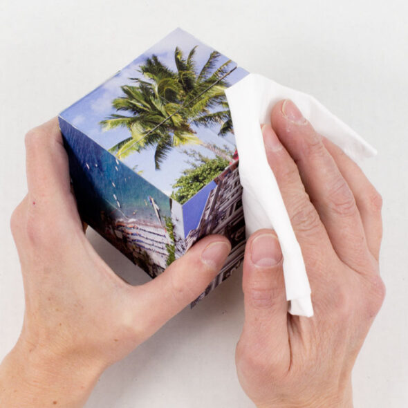 How to make a magic folding photo cube