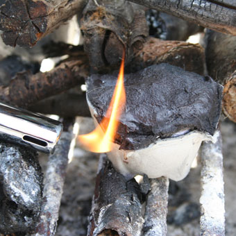 Make Your Own Recycled Campfire Starters