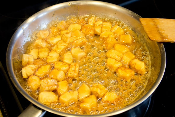 caramelized pineapple recipe