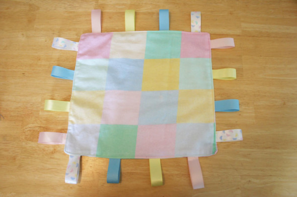 ribbon embellished blanket