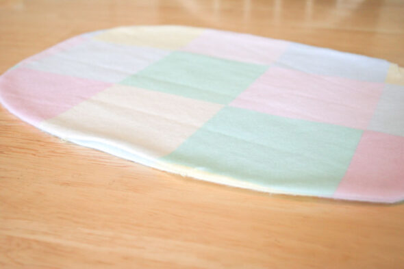 DIY easy-sew baby burp cloths
